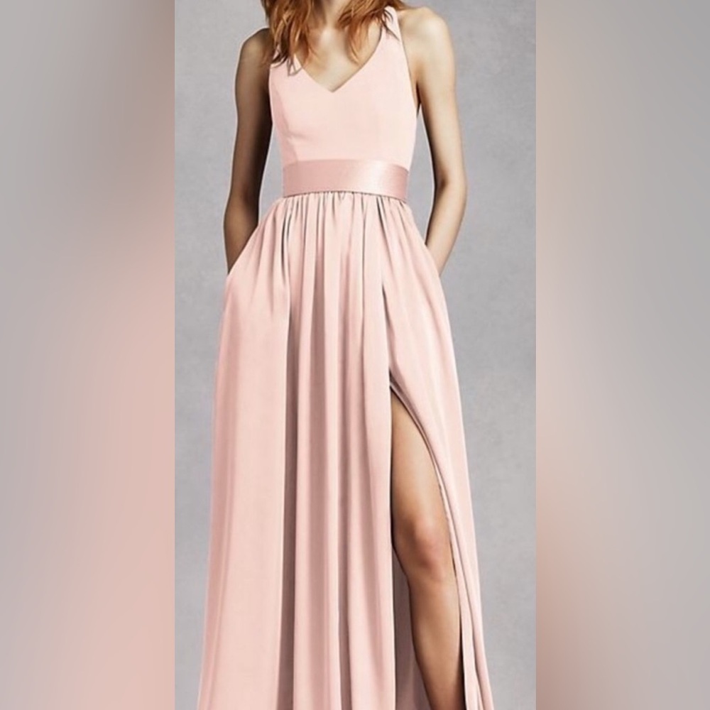 White by Vera Wang halter dress